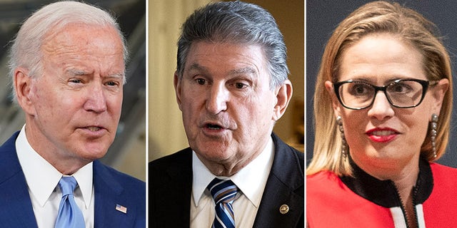 President Biden failed to convince Sens. Joe Manchin and Kyrsten Sinema to eliminate or weaken the filibuster earlier this year.